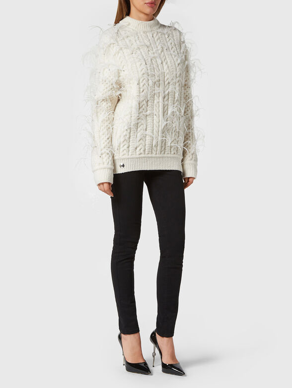 Wool blend sweater - 2