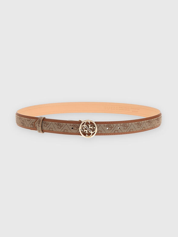 ORLINA belt with monogram print - 2