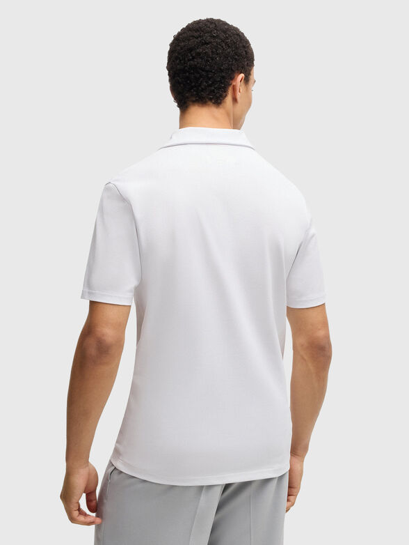 Polo shirt with short sleeves and logo - 3