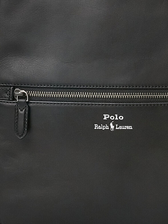 Leather backpack - 4