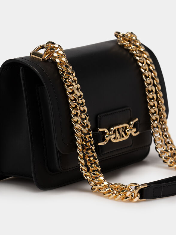 Crossbody bag with gold logo detail - 6
