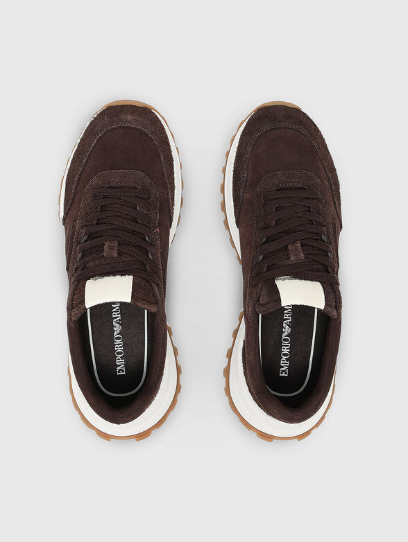 EAGLE CLUB capsule collection suede sneakers - 6