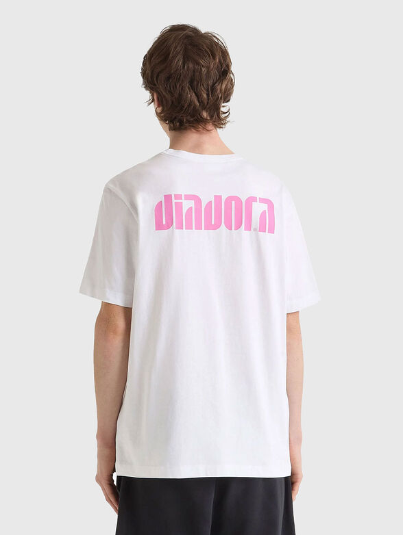 Cotton T-shirt with logo - 3