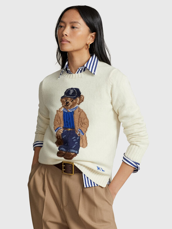 Sweater in wool and cashmere - 1