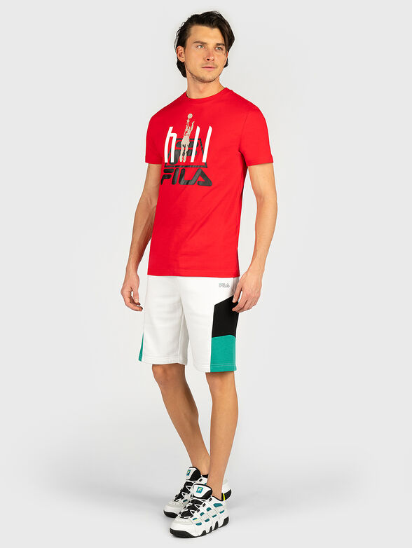 FICO black T-shirt with logo print - 4