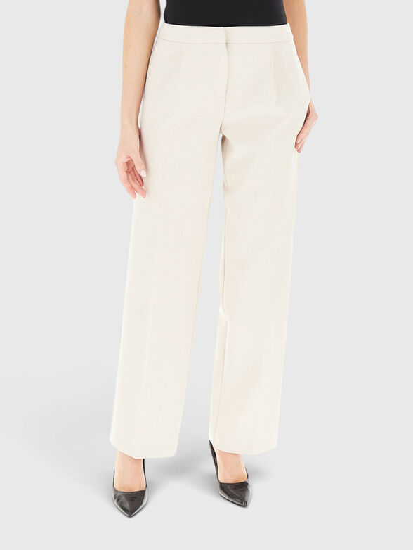 BESSY straight-leg trousers - 1