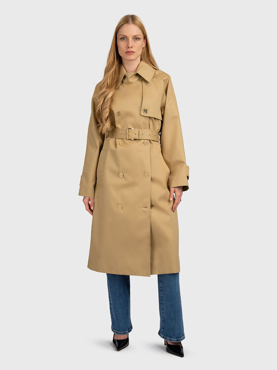 Оувърсайз тренч с колан - 1