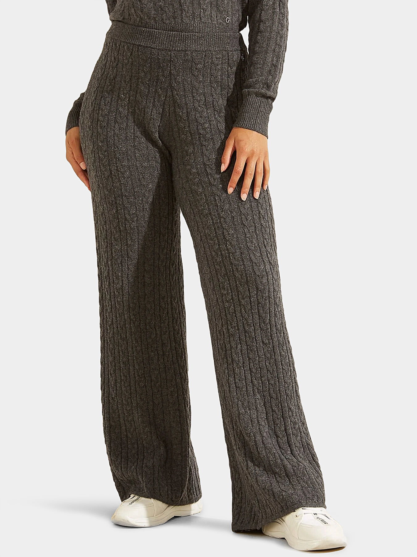 THEREDTHREAD's logo knit pants (micro) Other