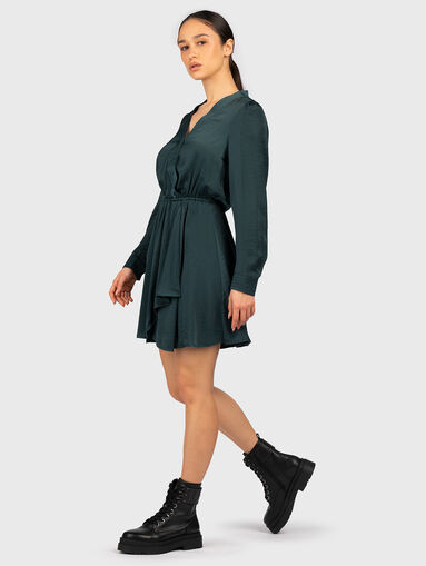 KARIM dark blue mini dress - 5