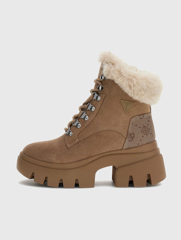 YARELI boots in beige - 1