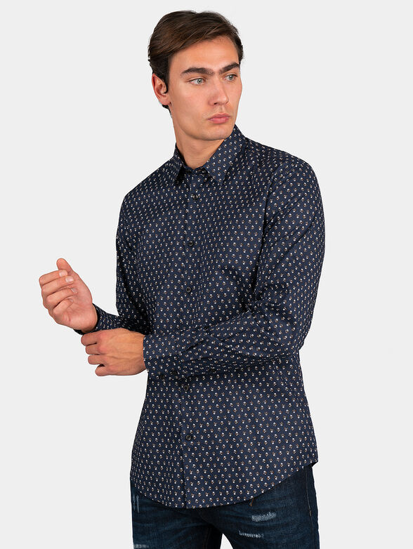 NAPOLI shirt with floral print - 1