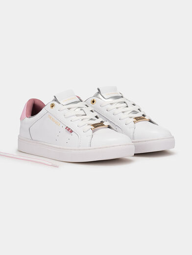 DENNY sneakers with pink accents - 2