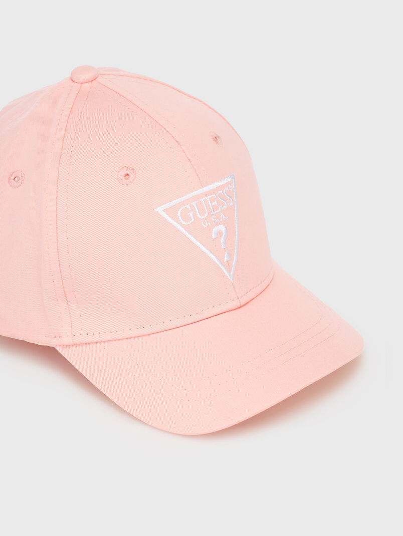 Baseball cap with triangular logo accent - 3