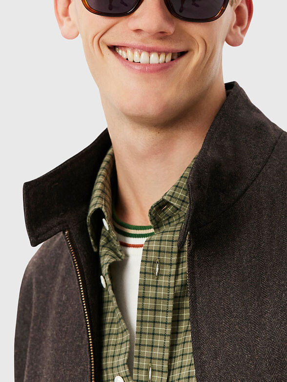 Wool blend jacket  - 4