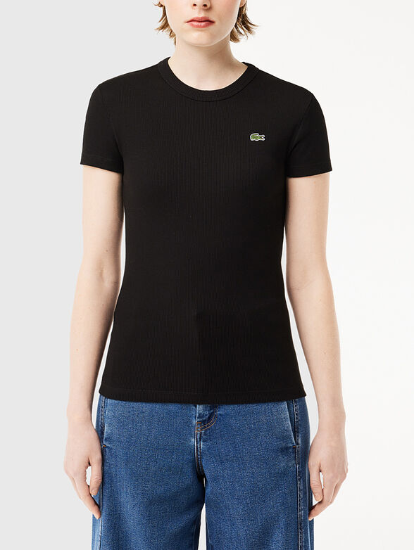 Cotton slim T-shirt - 1