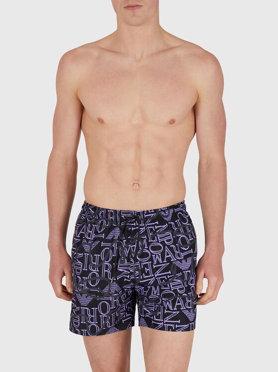 Beach shorts with print - 1