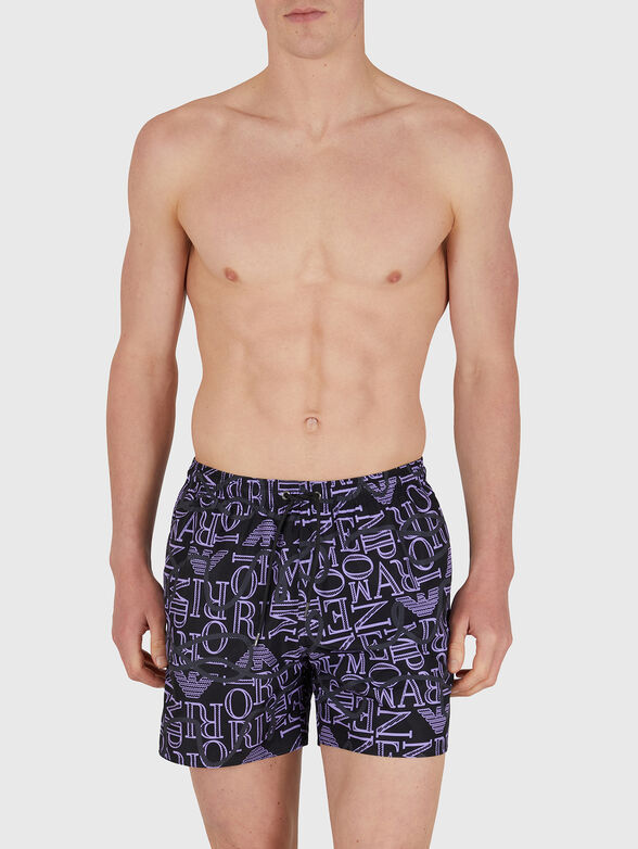 Beach shorts with print - 1