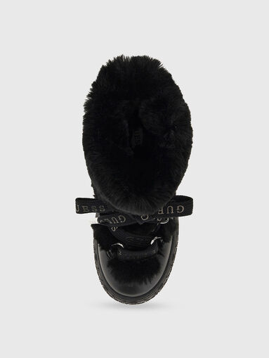 UNESSA boots with animal print - 5