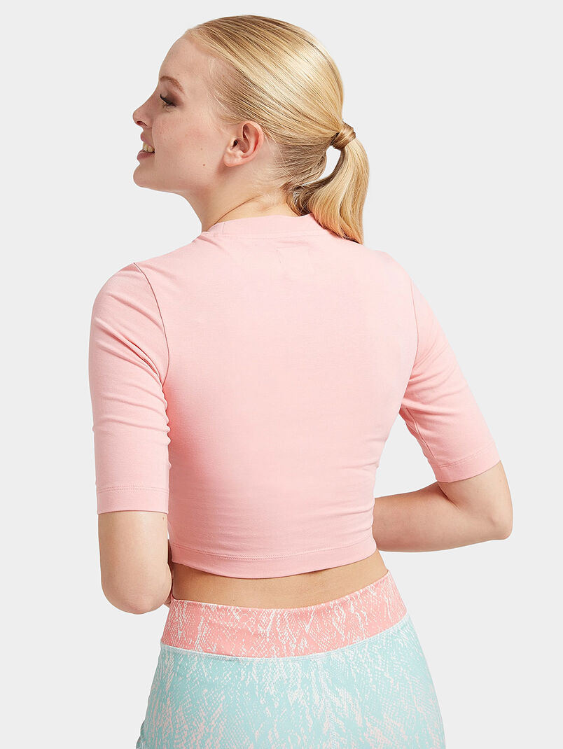 ALLISON cropped Т-shirt in black - 3