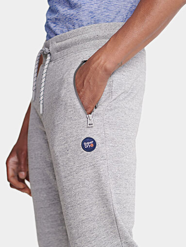 COLLECTIVE Cotton joggers in black - 5