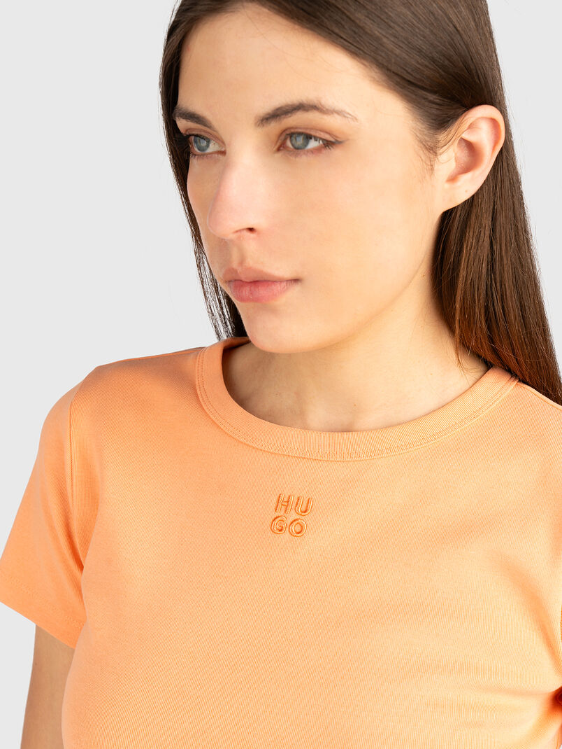 DELORIS T-shirt with logo embroidery - 3