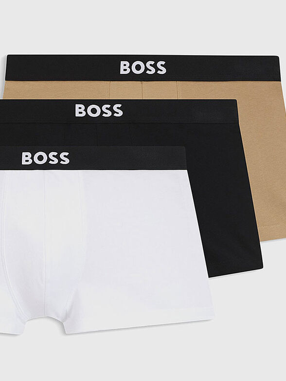 Set of three pairs of colorful boxer shorts - 2