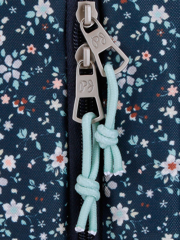 ALENKA backpack with floral print - 6
