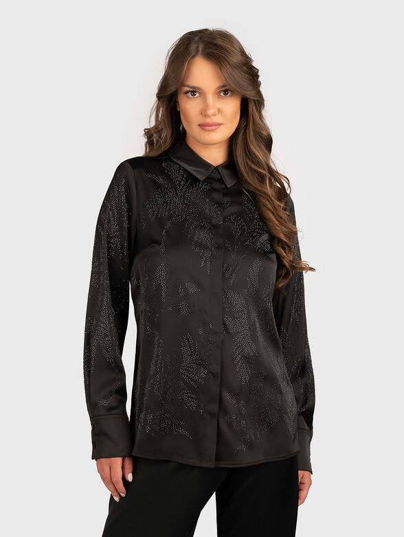 AGNES shirt with rhinestones - 1