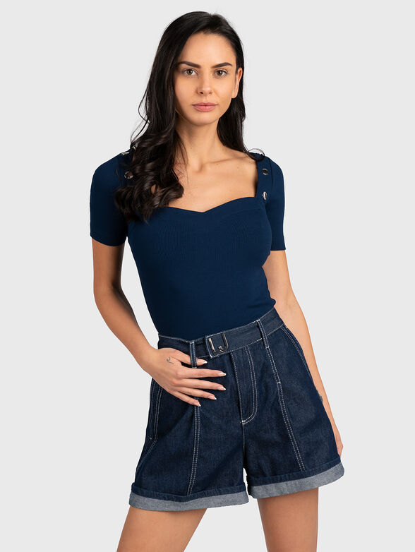 Blue blouse GUENDALINA - 1