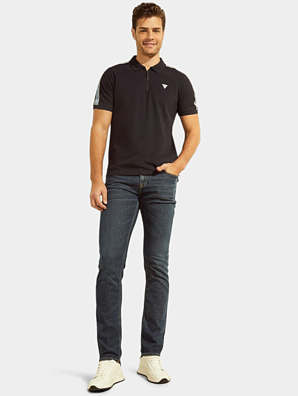 EDMUND polo shirt with zip - 2