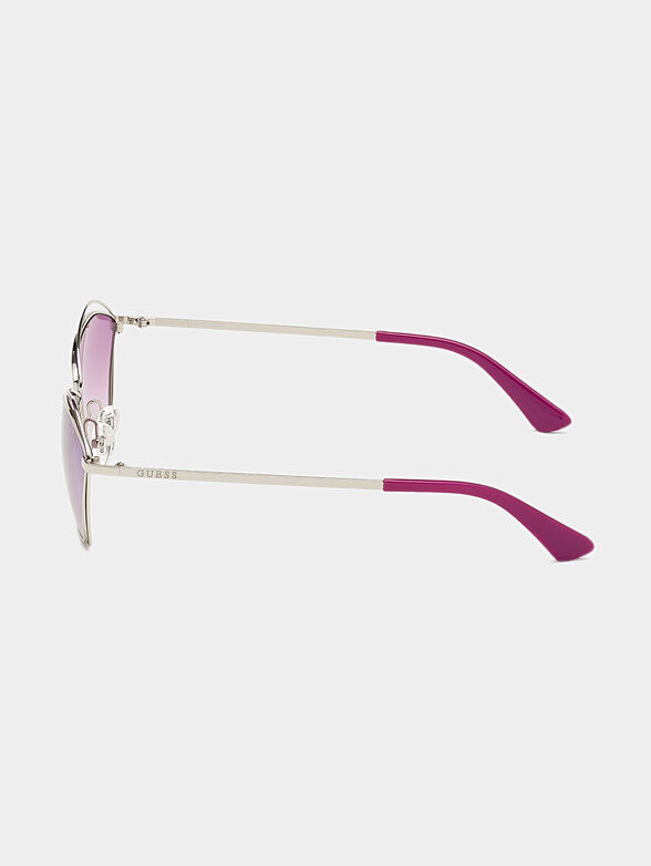 Glasses with purple accents - 2