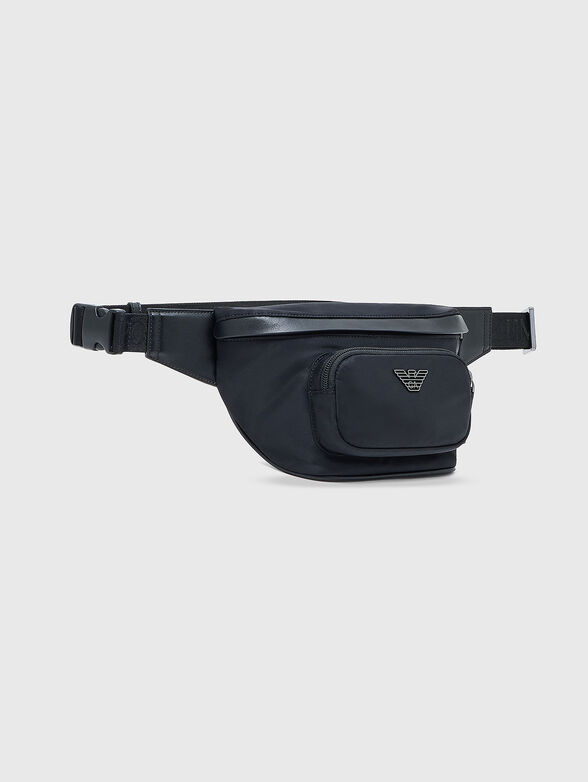 Black belt bag with logo - 4