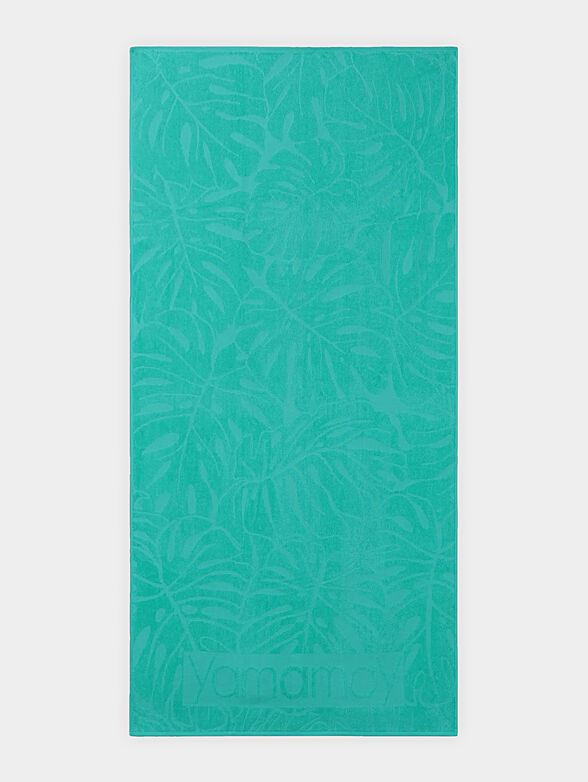 SUMMER GLAM blue beach towel - 1