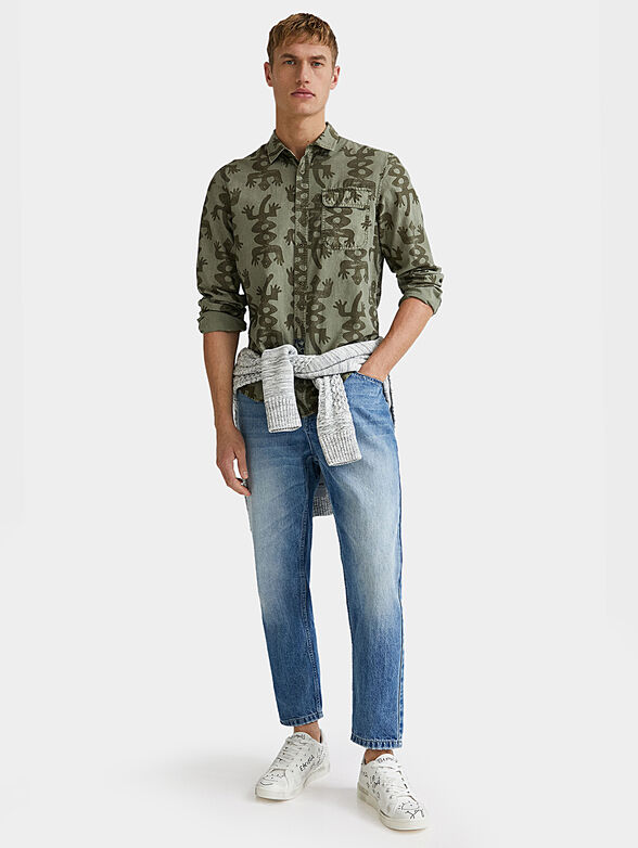 XAVIER shirt with animal accents - 2