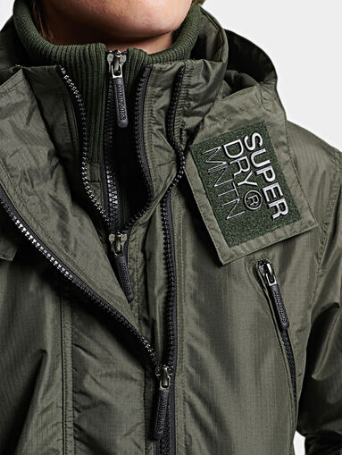 Triple-layered two-way zip fastening jacket - 3