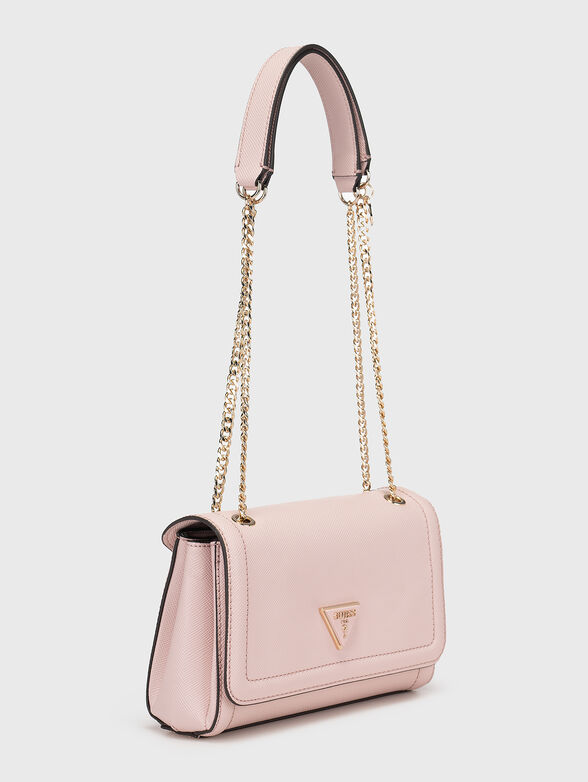 NOELLE saffiano effect crossbody bag  - 4