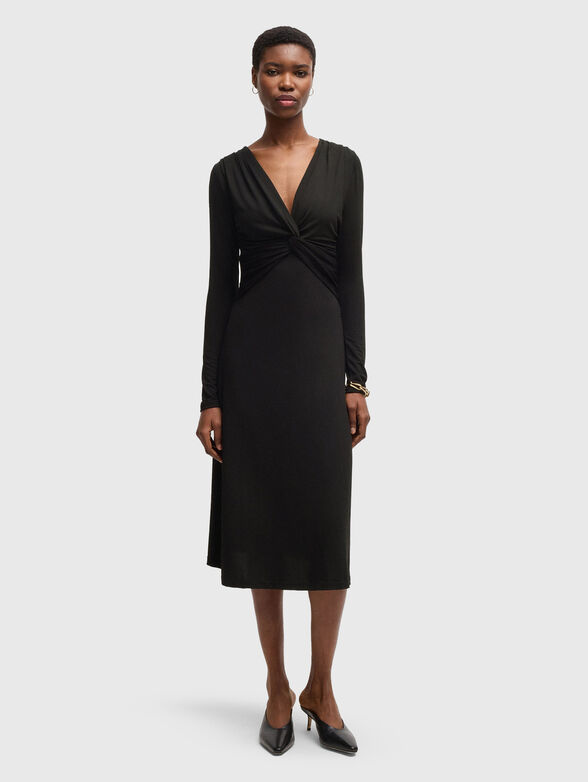 EULO midi dress with long sleeves - 1