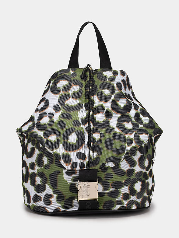 Animal print backpack - 1