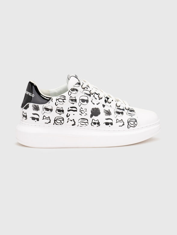 KAPRI sneakers with graffiti print - 0