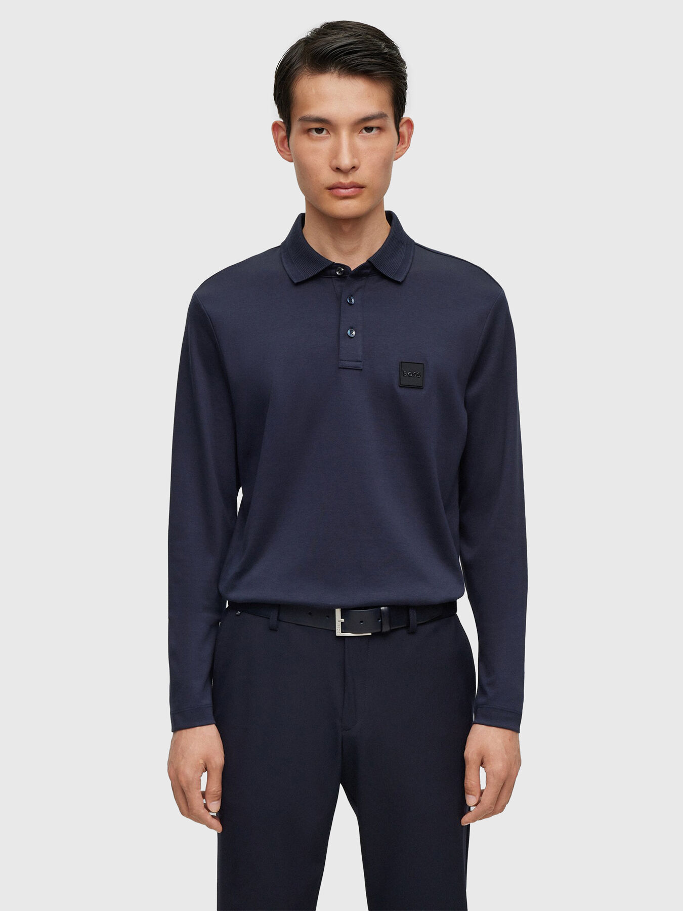 Boss passerby long sleeve polo store