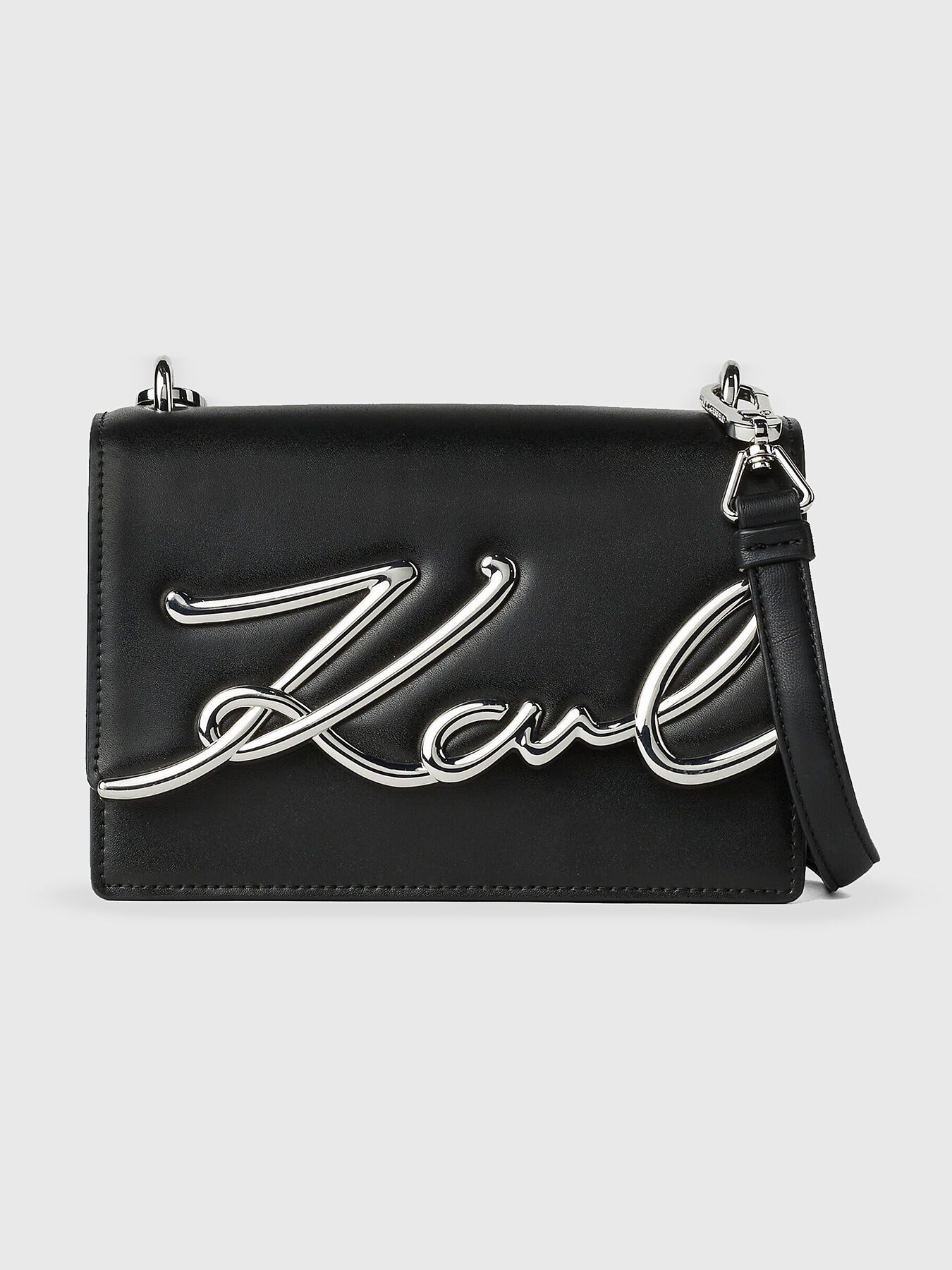 Karl lagerfeld signature bag on sale