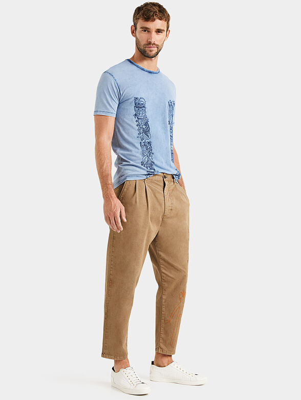 PETER trousers with art details - 4