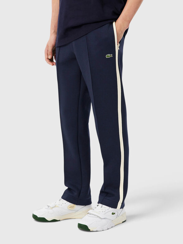 Cotton-blend sweatpants - 1