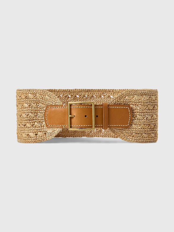 Raffia belt - 1
