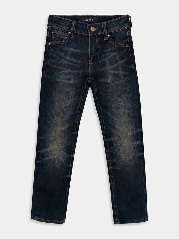Dark blue jeans - 1
