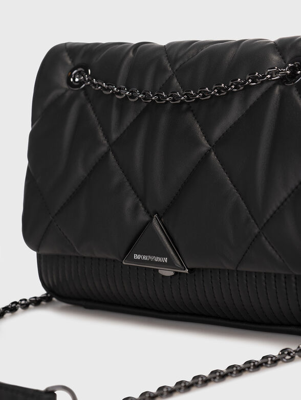 Black leather bag  - 4