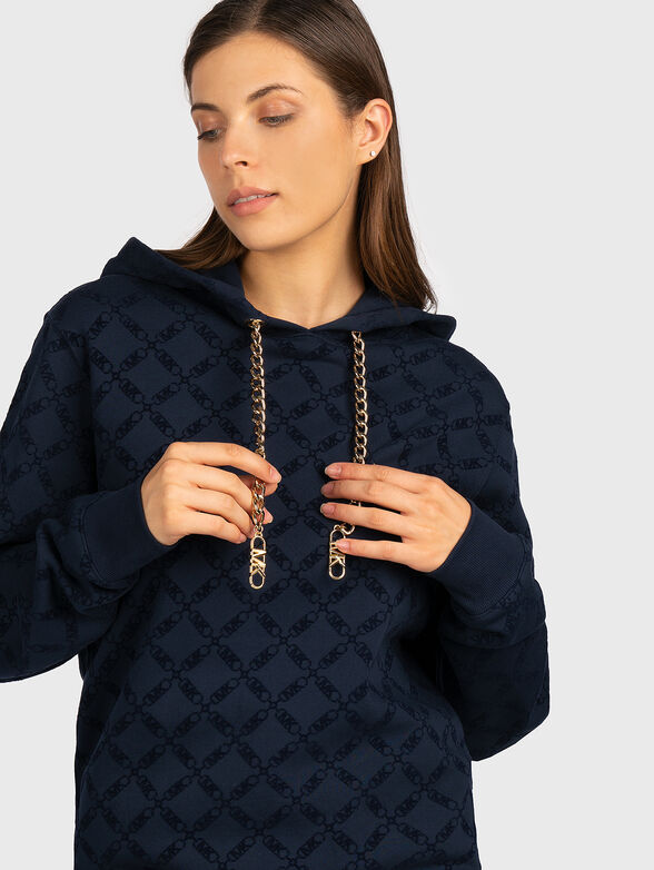 Sweatshirt with monogram print - 4