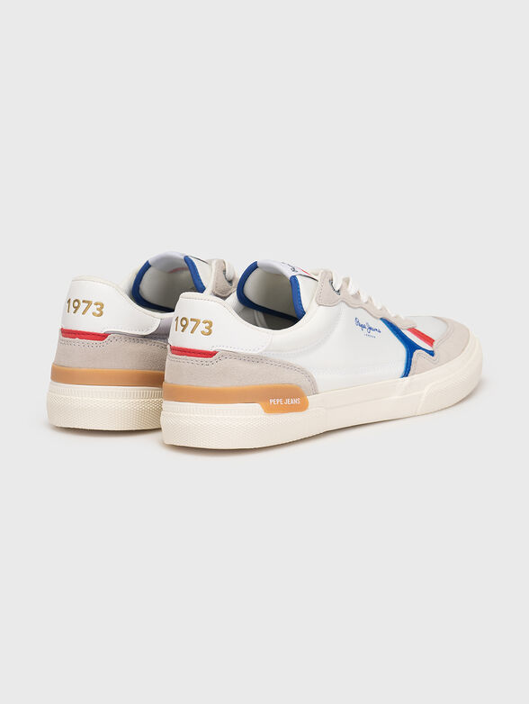 KENTON sneakers with leather details - 3