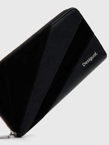 Black wallet with logo - 4