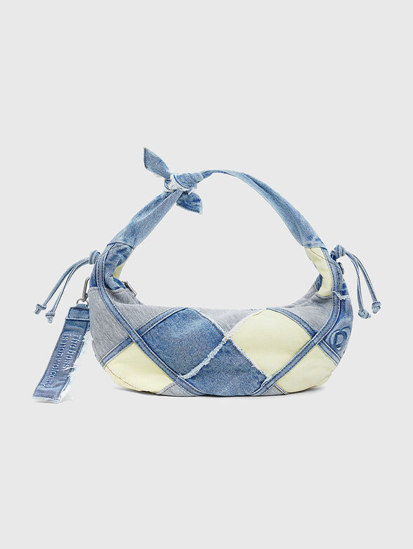 Patchwork denim bag - 1
